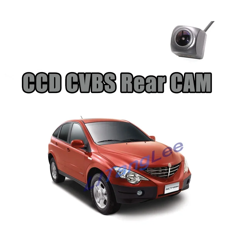 

Для SSangYong New Actyon 2011 ~ 2015 Автомобильная камера заднего вида CCD CVBS 720P Пикап ночного видения WaterPoof Парковочная резервная камера