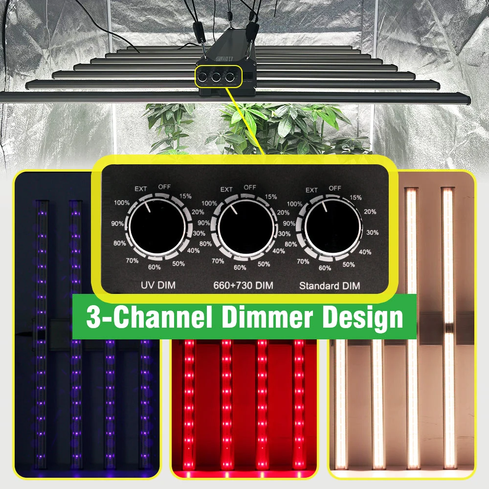 مصباح LED للنمو بالطيف الكامل - مراجعة Led Grow Light 1000W Full Spectrum وسعره