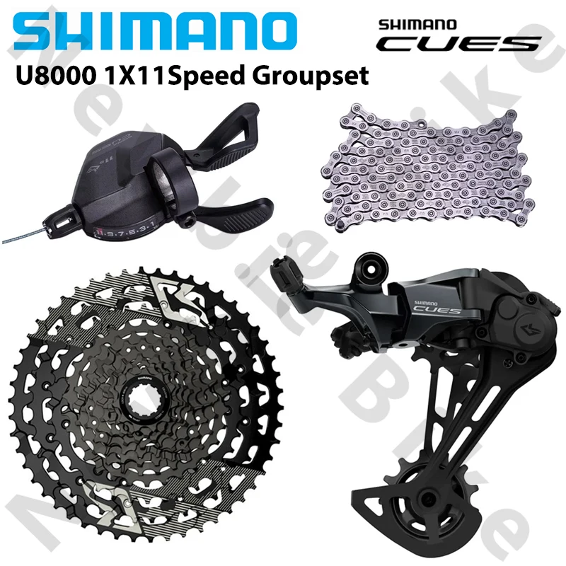 SHIMANO CUES U8000 11Speed Groupset Shifter SL-U8000-11R Derailleur RD-U8000 CS-LG700-11 50T CS-LG400-11 50T CN-LG500 Sets