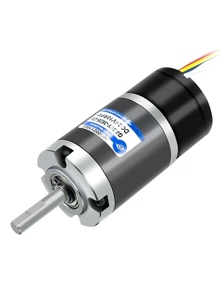 Micro DC high torque planetary gear brushless reduction motor 3525 high-power speed regulation motor imported ball bearing with