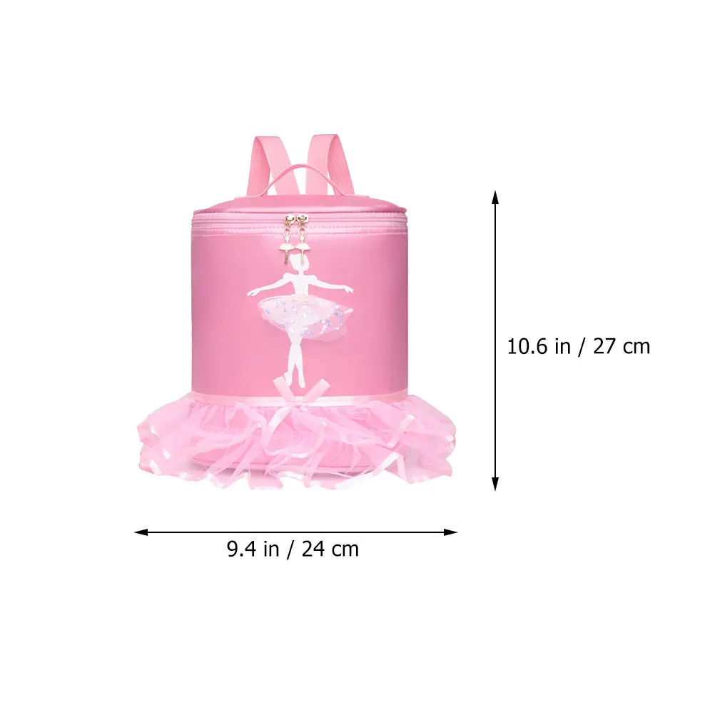 Dance Storage Dance School Girl Travel Adjustable Buckle Roomy Backpack Shoulder Kids School Bag Bag