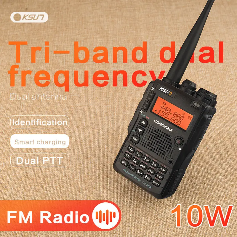 SUN UV-8DR UV Dual Band 2way Radio Long Range Walkie Talkie Scenes About Rescue Travelling Hiking