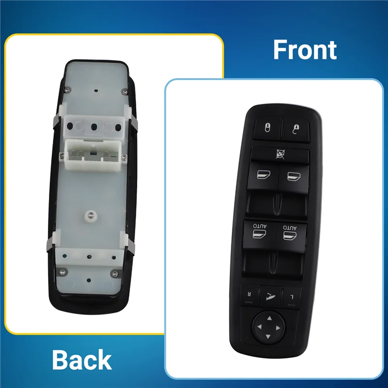 

ABOK-Car Driver Side Electric Window Glass Lift Control Switch With Folding 68319803AA For Jeep Grand Cherokee 2016-2019 LHD