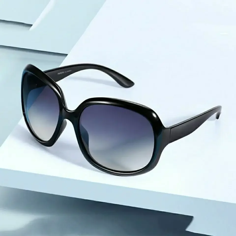 New Large Frame Circular Shape Sunglasses Women Design Brand Fashion Sun Glasses Outdoor Driving Lady Eyewear UV400 Gafas De Sol