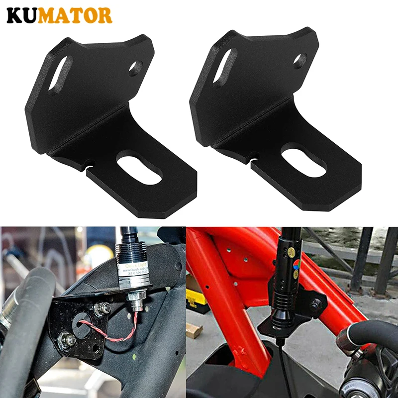 

Adjustable UTV Flag Antenna Rear Pillar Mounting Brackets For Can Am 2017-2022 Maverick X3 Models UTV Accessories