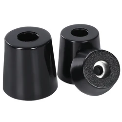 4pc Large Foot Pad Full Rubber Tips Table Box Speaker Furniture Leg Shock Stand Absorber Non-slip With Washers