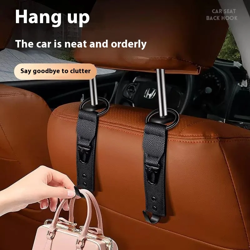 2 шт. автомобильный крючок, многофункциональный автомобильный подвесной держатель на заднее сиденье, автоорганайзер, крючок для хранения, аксессуары для салона автомобиля
