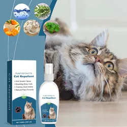 100ml Natural Cat Scratch Deterrents Spray No Stimulation Anti Scratch Furniture Sofa Protector for Indoor Use Pet Product