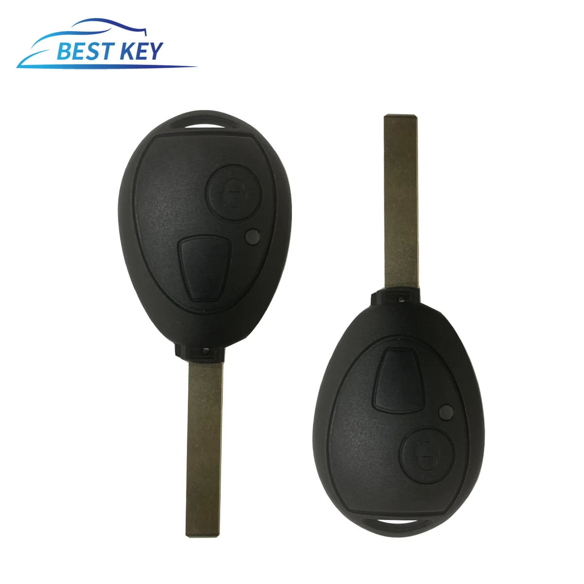 BEST KEY 2 Buttons Remote Car Key Shell for MG BMW Mini Cooper R53 R50 S for Land Rover 75 Z3 Z4 X3 X5 e46 e39 e36 e34 Blank Key