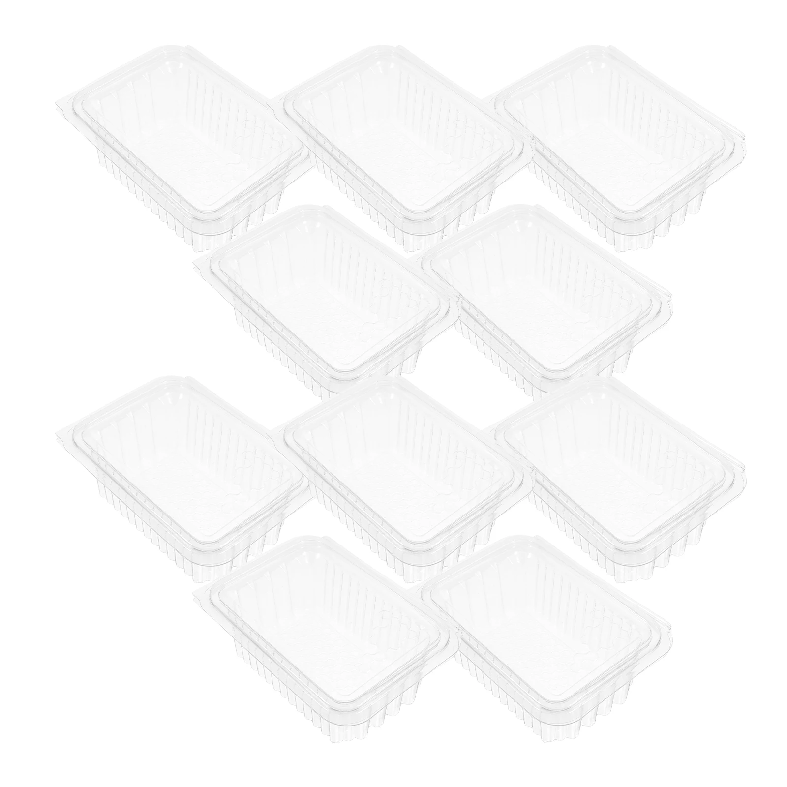 

10Pcs Honeycomb Container For Beekeeping Supplies With Lid Honey Keeper Box Beehive Tools Beekeeper Equipment