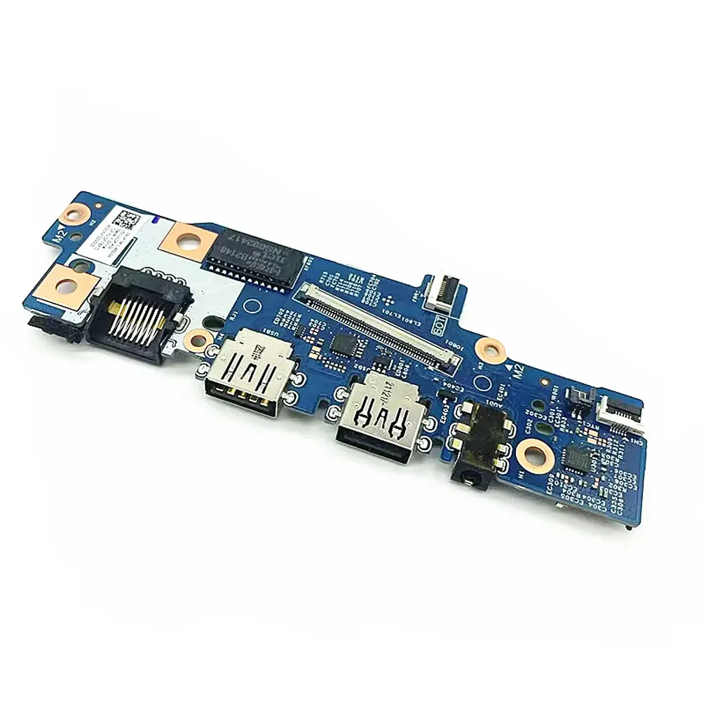OEM Płytka przycisku zasilania, portów I/O, audio, słuchawkowych, RJ45, USB do laptopa Dell Latitude 3420 E3420 L3420, numer części 0FTKJ8 — zdjęcie produktu 2