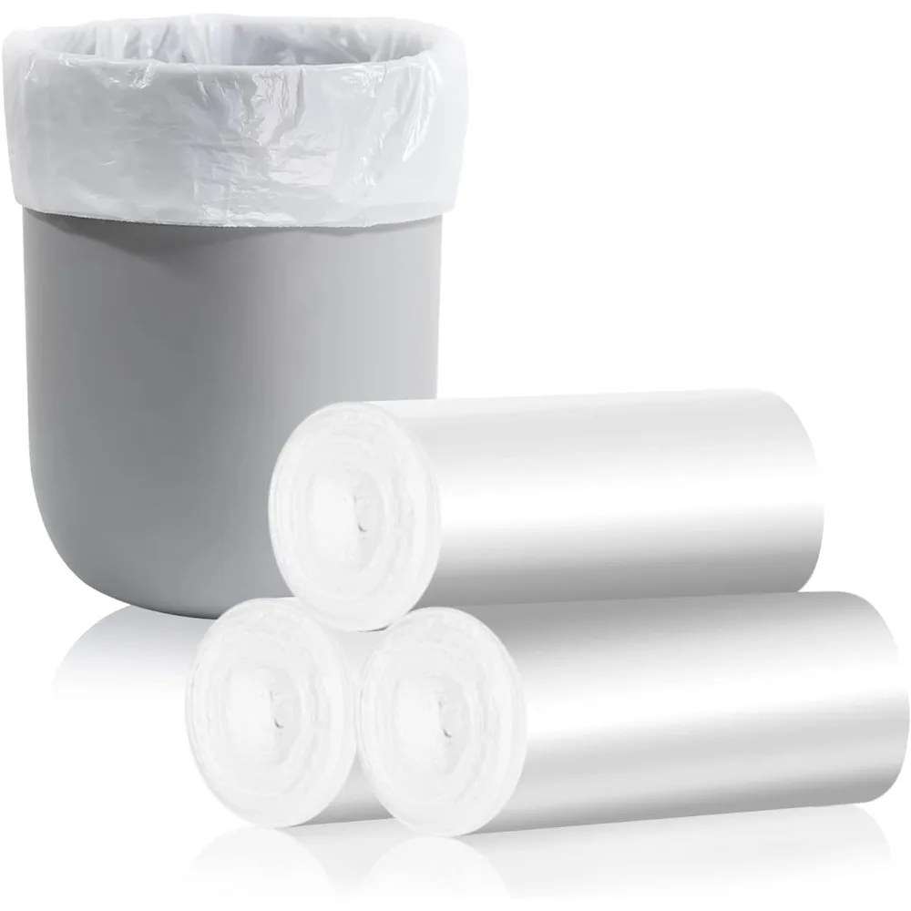 4 Gallon Trash Bags Unscented 105 Count Small Garbage Bags for Bathroom Kitchen Bedroom Office Wastebasket Bin Liners