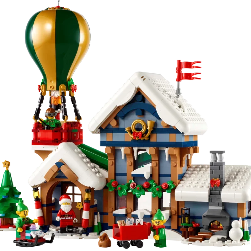 Lego Santa's Post Office 10339 5 Minifigures for 18+ Ages 1440 Pieces