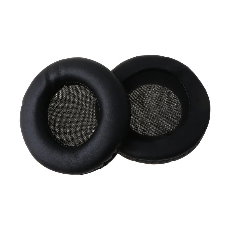 Leather Ear Pads Replacement Earpads Cushions for Sennheiser HD215 HD225 HD440 HD205II Headphones Headsets