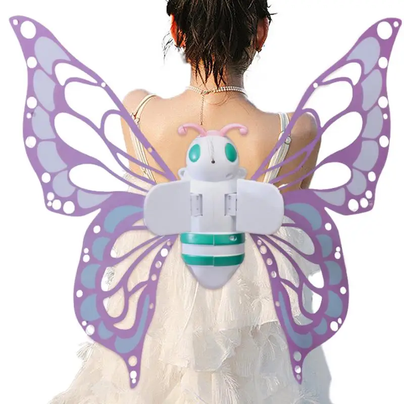 

Lighted Electric Butterfly Wings Glowing Fairy Wings With Led String Lights Dress Up Props Costume For Children