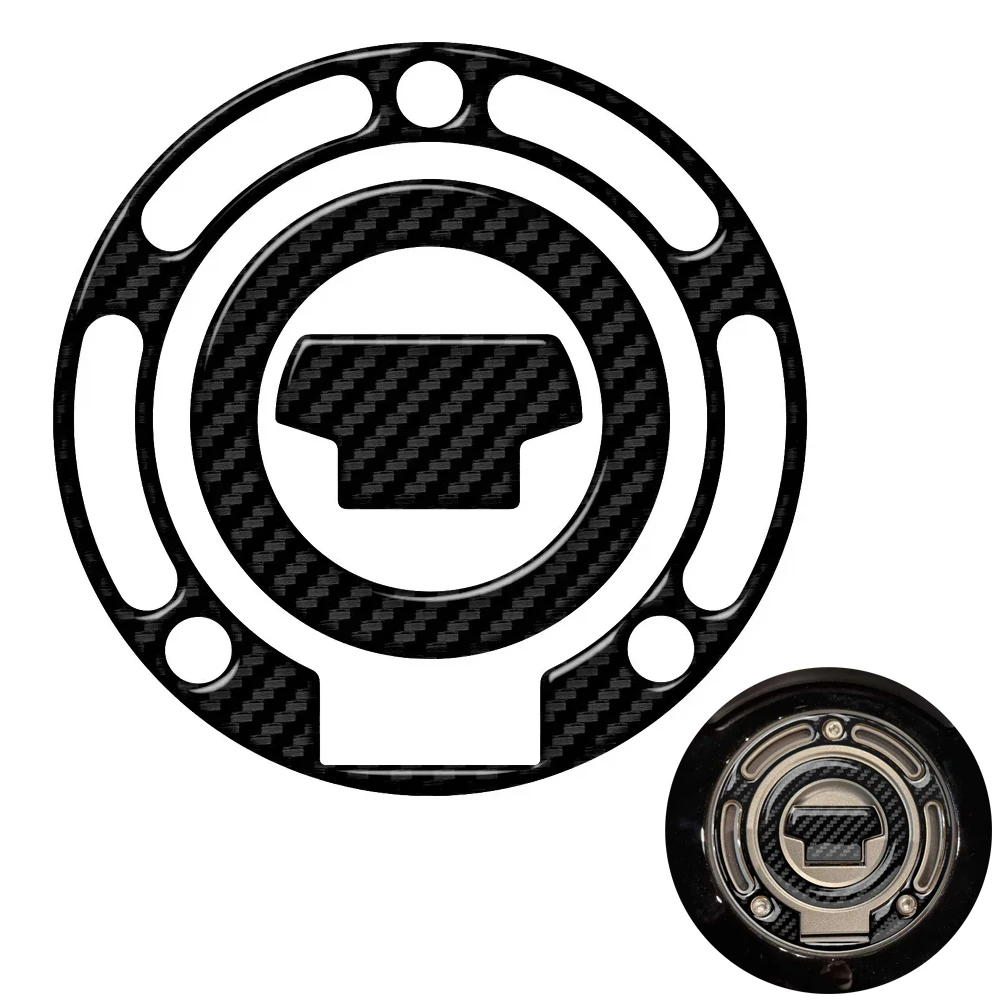

For Yamaha 2016-2024 (3-hole) R1 R1M motorcycle fuel cap transparent carbon fiber appearance protection sticker kit