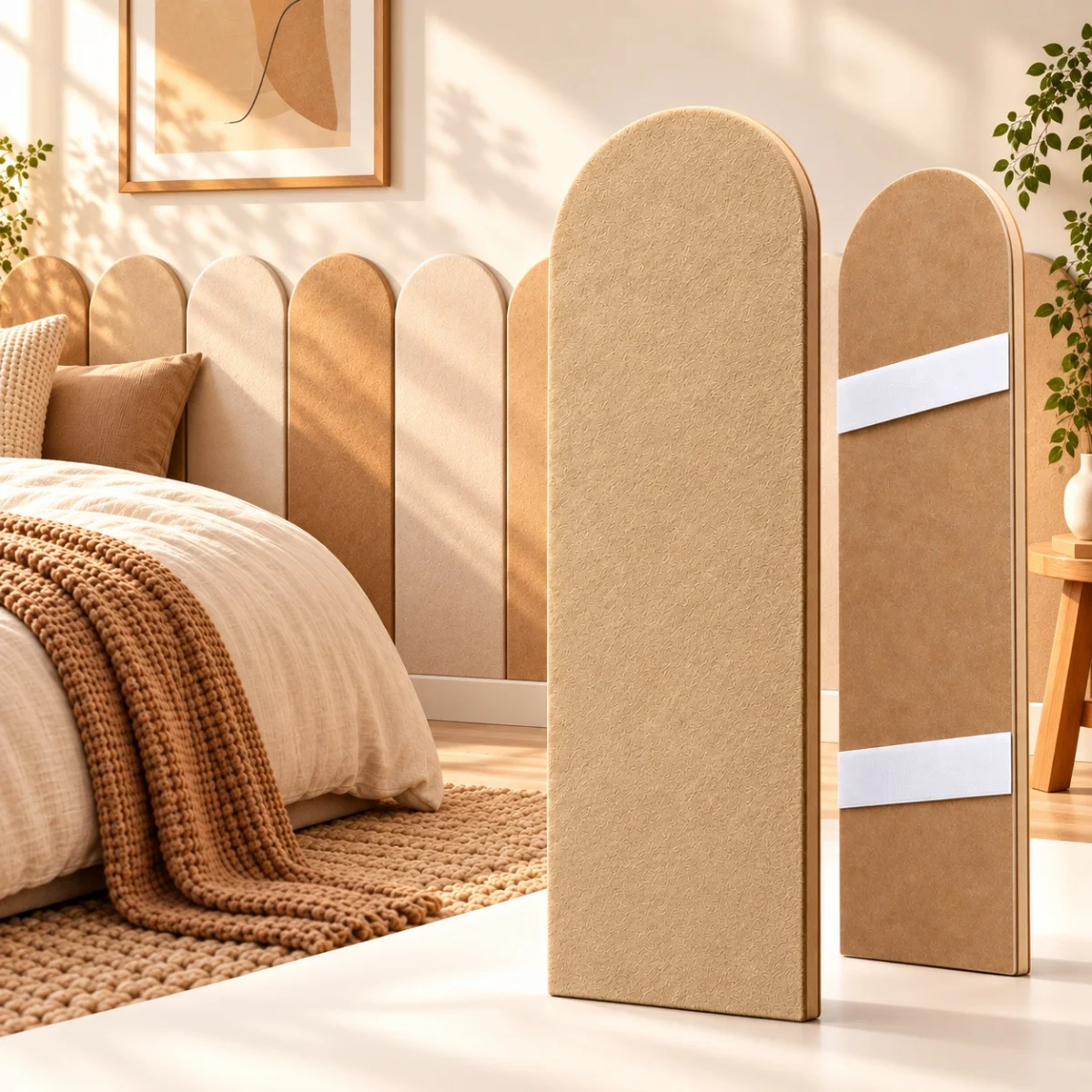 1PC 20x60cm Collapsible Felt Wall Panels Backdrop, Wall Decals Home Decor Art, Felt Wall Tiles, Cork Board, Felt Sheets