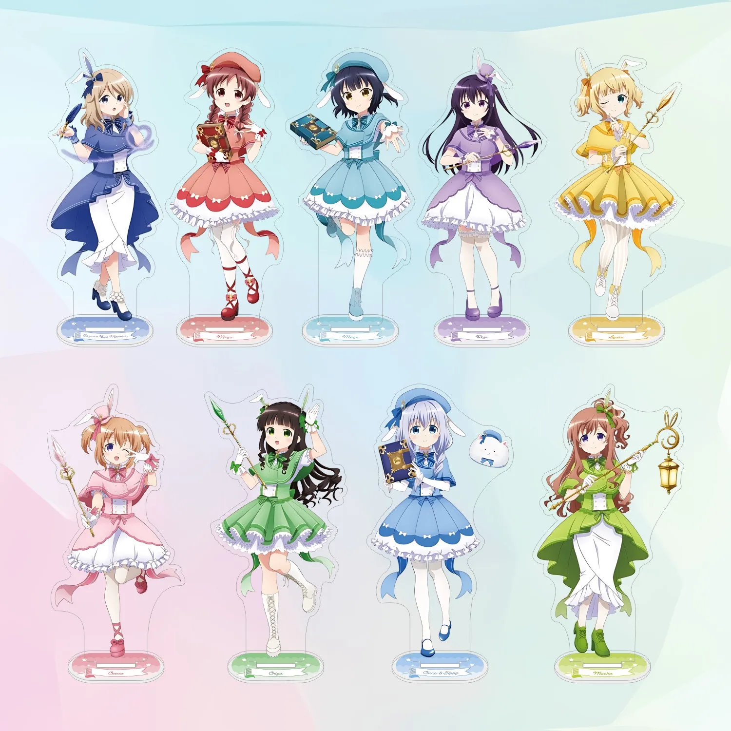 Hoto Suporte Acrílico Anime 15cm - Decoração Quarto
