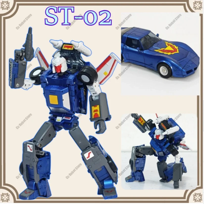 

[В наличии] Xinghui Toys ST-02 ST02 Track G1 MP Poseable Фигурка Подарочная коллекция