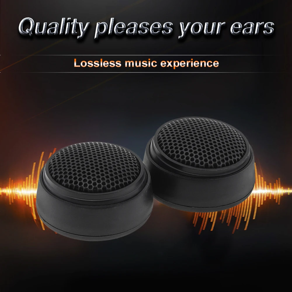 2pcs/set 1000W Universal Car Speaker Dome Tweeter Sound Vehicle Auto Music Stereo Modified Loud Speakers