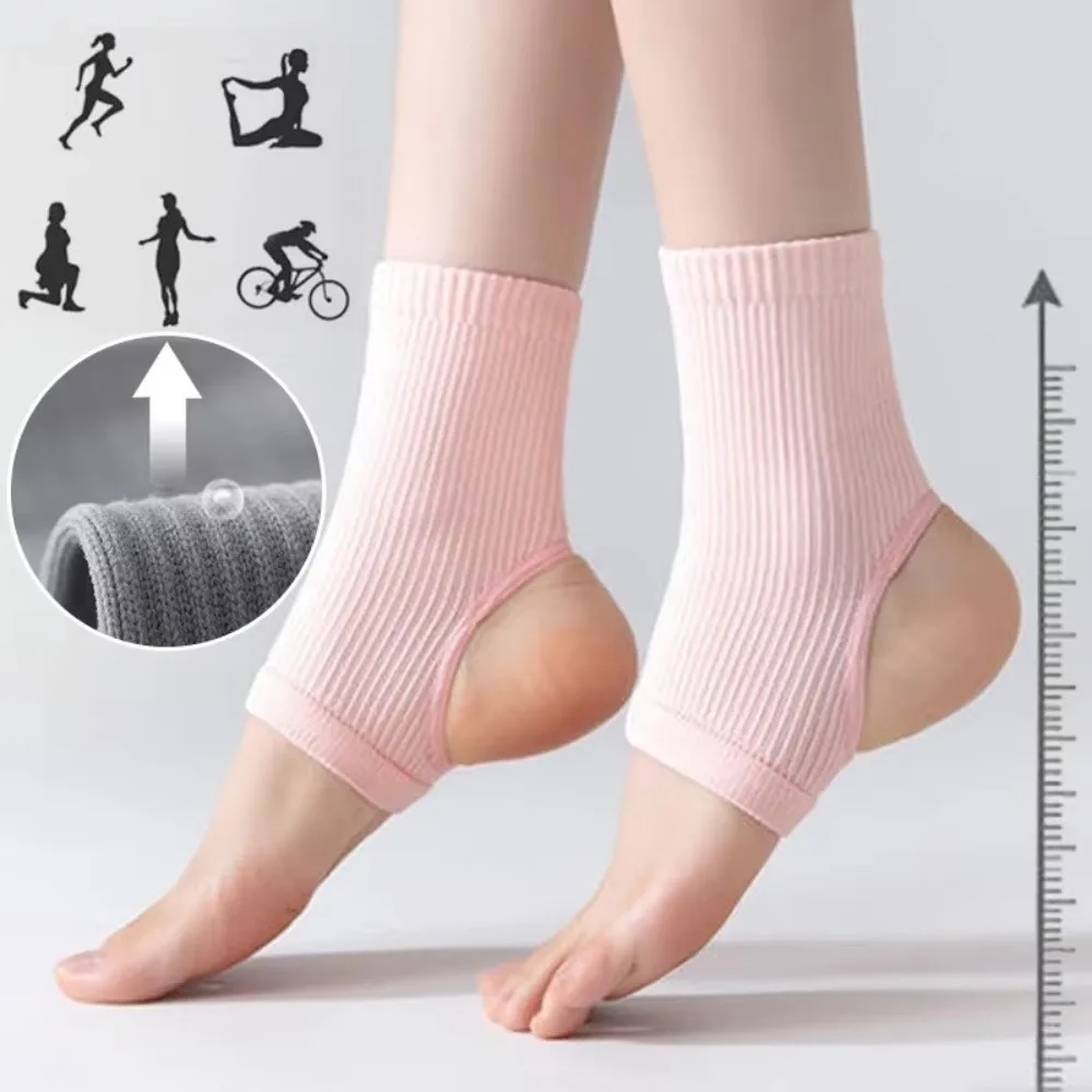 Open-Toe Cotton Ankle Sleeve for Sports