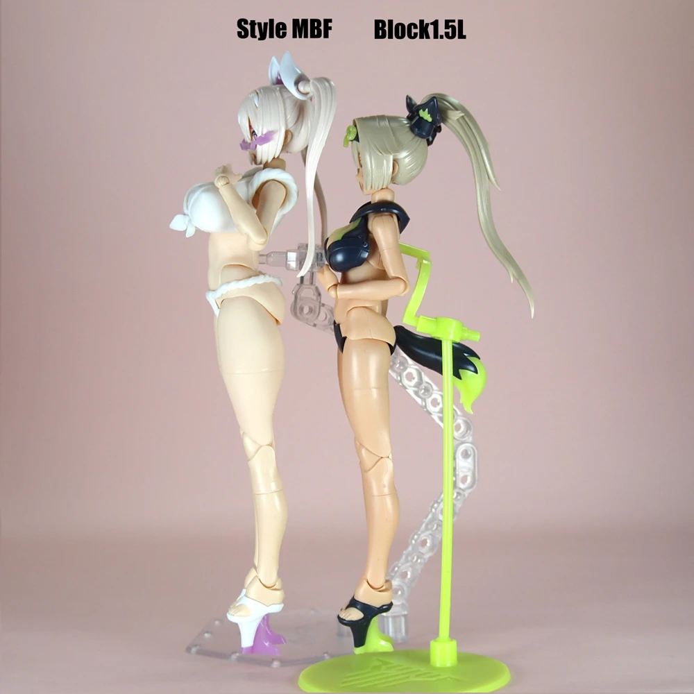 

[No Figure] SH MU081G Kotobukiya 1/12 Mecha Girl Body GK Conversion Parts Fit 6in Tamamo Shura Action Figure Model Accessories