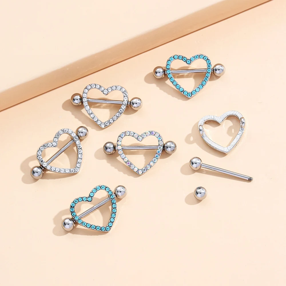 Wat is de beste nippelring voor een subtiele, stijlvolle uitstraling? Een gedetailleerde beoordeling van de Heart Barbell met zirkoon