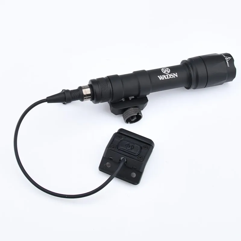 WADSN M300 M600 M300A M600C Tactical Flashlight 400lm/600lumens With Modbutton Pressure Switch Fit 20mm Rail Airsoft Accessories