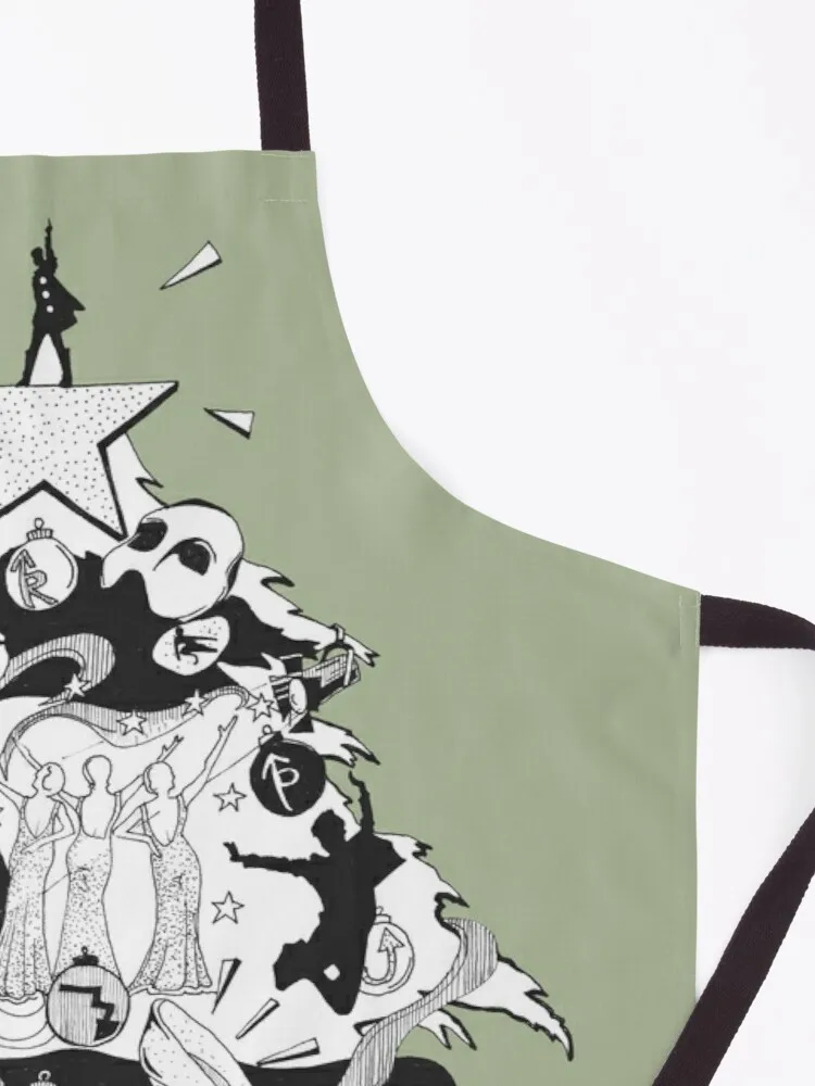 Musical Theatre Tree Apron household gadgets Aprons apron for women