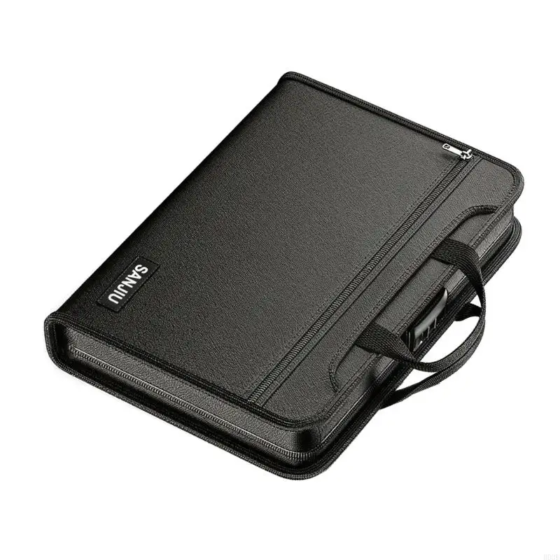 Schwer entflammbare Aktenaufbewahrungstasche mit Sicherheitsverschluss für Dokumente, Pässe und USB-Laufwerke B03E – Detail 8