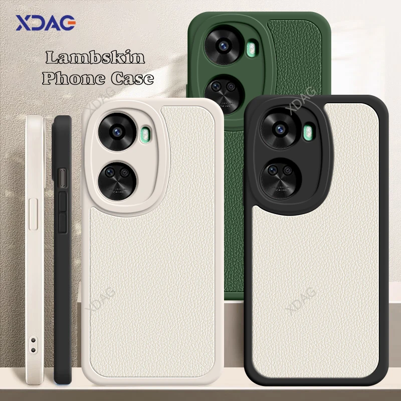 

Lambskin Square Case for Huawei Nova11 Nova 11 SE Pro Ultra 11i 11SE Shockproof Soft Lens Protection Original Leather Back Cover