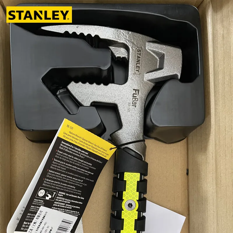 Stanley 55-121-23 Fire Hammer Multifunctional Percussion Tool Nailing and Door Breaker Demolition