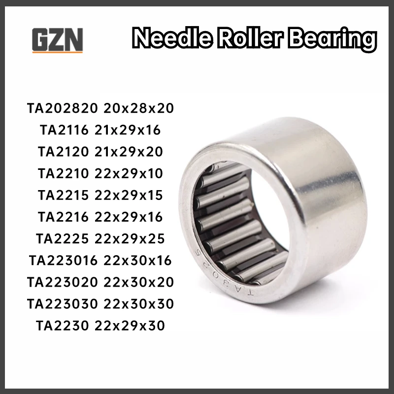 

2PCS Free Bearing Perforated, Stamped Needle Roller Bearing TA202820 2116 2120 2210 2215 2216 2225 223016 223020 223030 2230