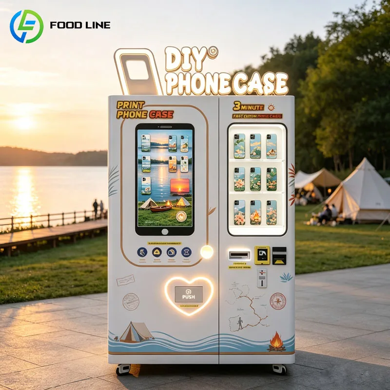 Phone Case Vending Kiosk Automatic Customization Machine Smart Store Equipment Business Customized
