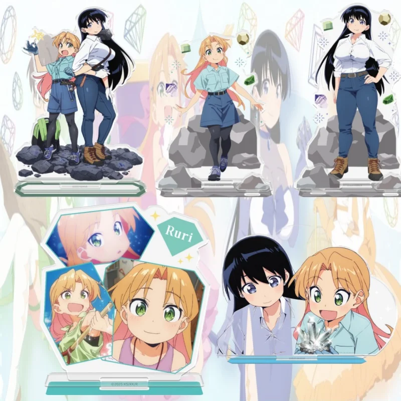 Ruri Rocks ANIME 15CM Ruri Tanigawa Nagi Arato Acrylic figure stand Figure Desktop ornament Collecting accessories keychain