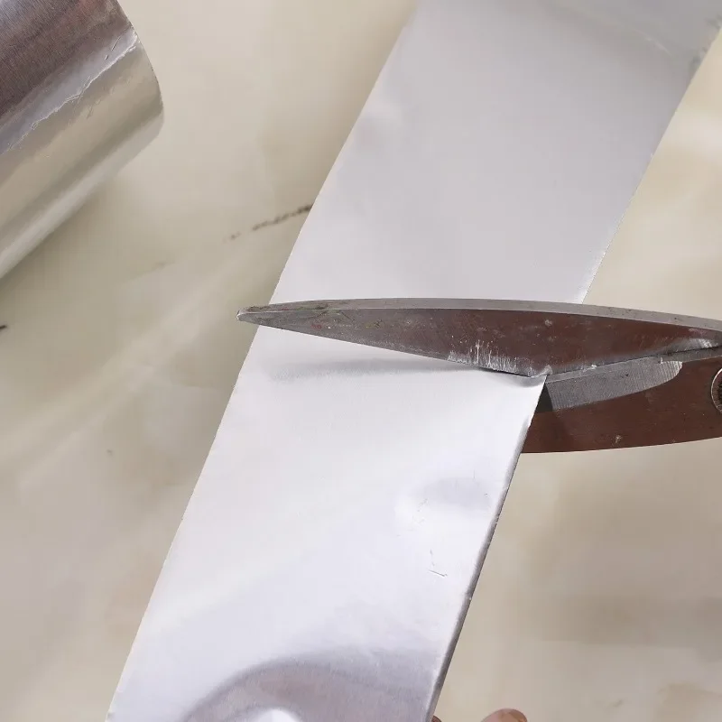 الفضة الألومنيوم احباط الشريط مقاومة للحرارة مانعة للتسرب المواد اللاصقة بقع مكافحة تسرب إصلاح شريط لاصق ملصقات المطبخ مقاوم للماء