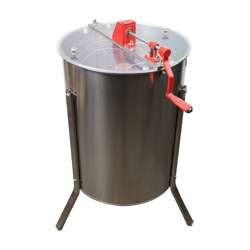 Apiculture Beekeeping Equipment Manual Honey Extractor 4 Frame Stainless Steel Honey Centrifuge For Beekeeper