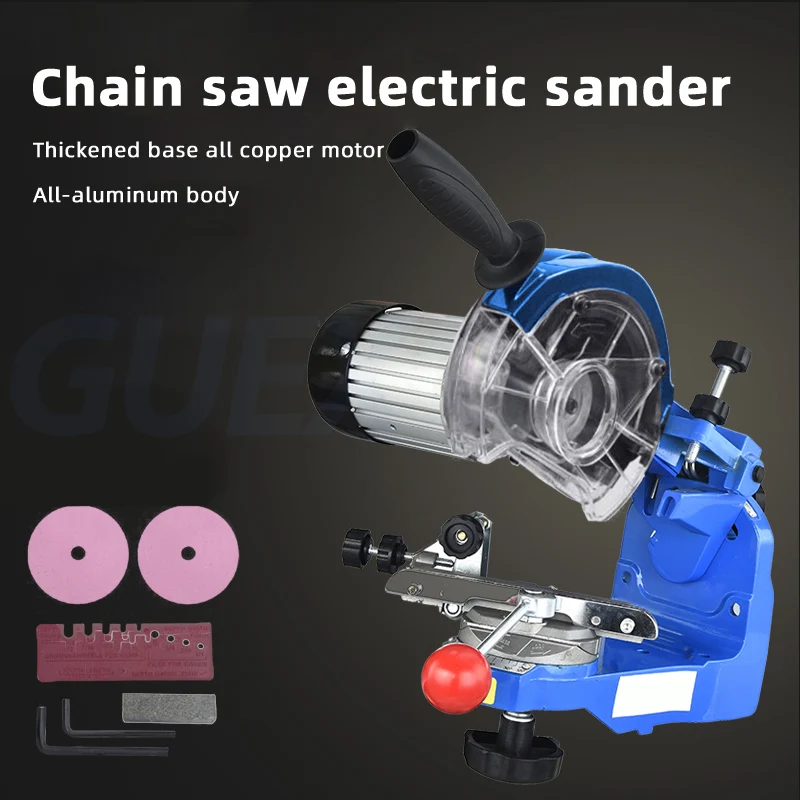 Electric Saw Chain Sharpener 230W Chain Grinder 3000r/MIN Machine for Grinding Chains Portable Electric Chainsaw Sharpener