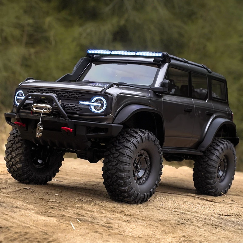 

NEW Upgrades 2025 HB R001 Bronco with electric winch 1/10 4WD Remote Control Off-road Vehicle Electric Model RC Climbing