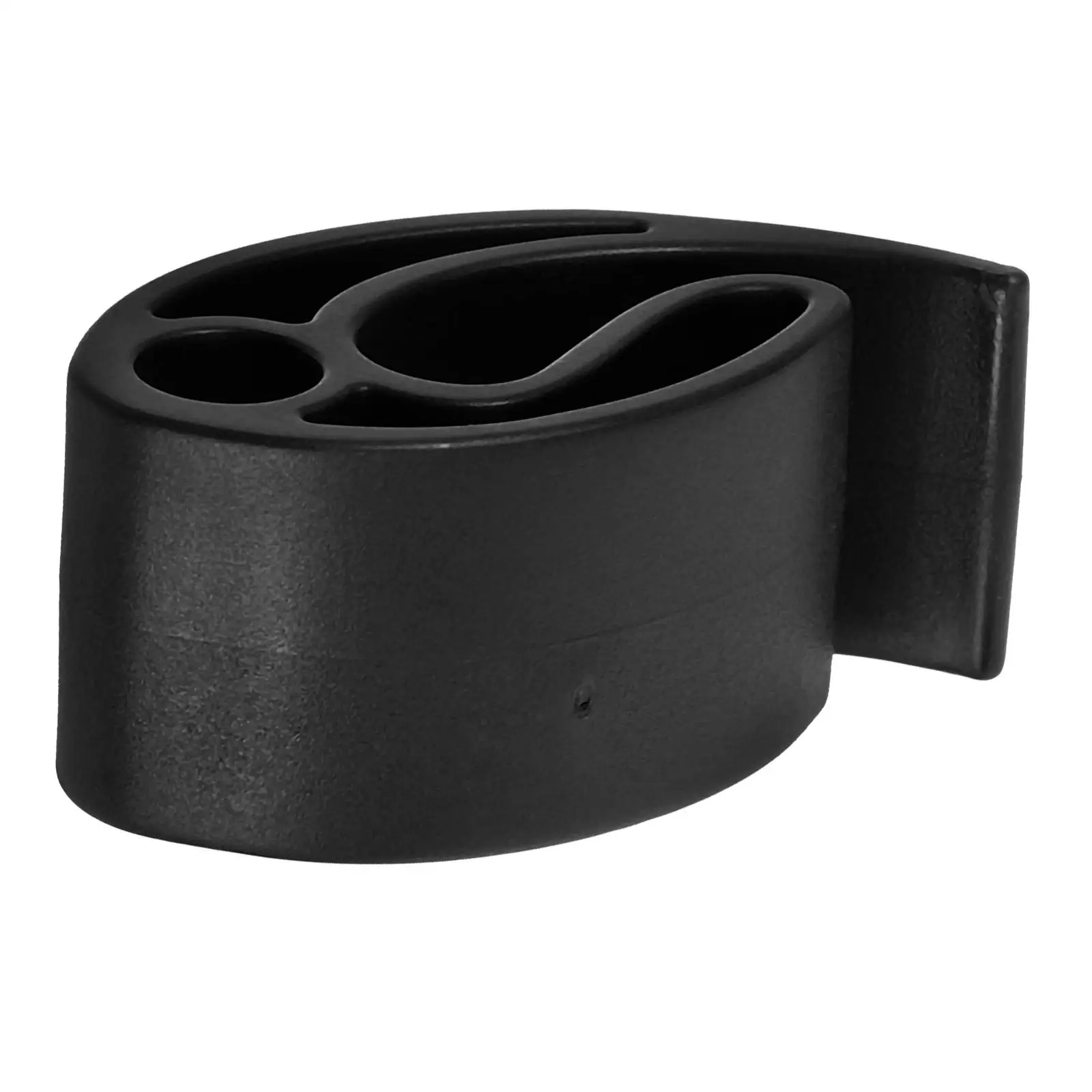 مشبك رياضي على شكل قرص يحمل مزود بمشبك طائر ومشابك ملونة باللون الأسود #3