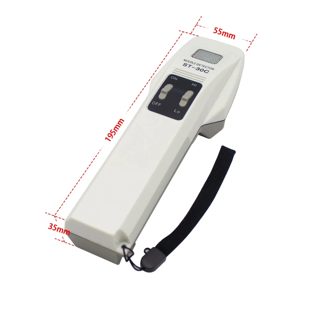 Hand-Held Needle Detecting Device ST-30C – High Precision Food Safe Metal Detector Scanner