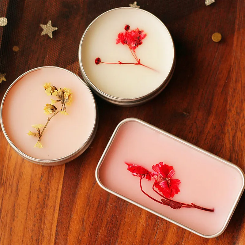 15g Fruit Fragrance Floral Cream Balm Body Fragrance Flower Female Parfume Metal Casing Portable Solid Perfume Long-lasting