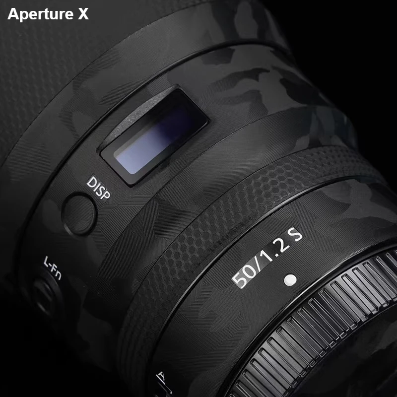 For Nikon Z 50mm F1.2 S Lens Drop Protection Lens Skin Decal Fashion Pattern Self Adhesive Waterproof Lens Decor Sticker