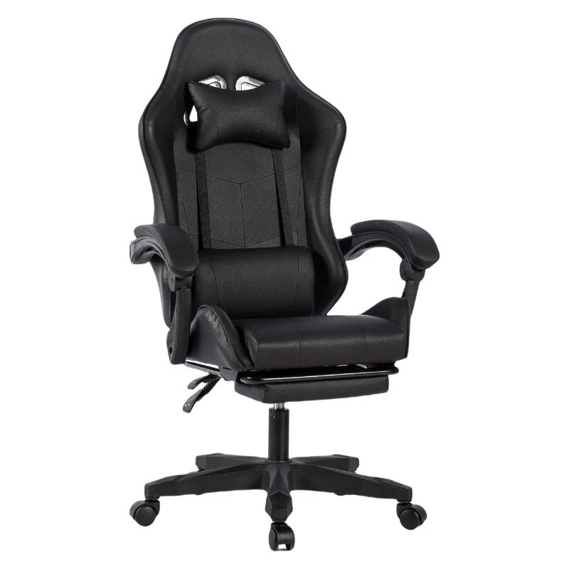 

Ergonomic Racing Style Black Gaming Chair Factory Direct Sale Study Desk Office Chairpromote sales