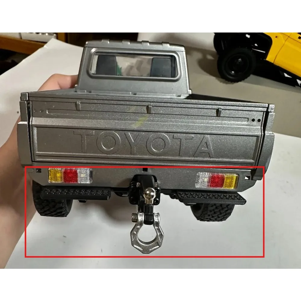 RC Offroad Scale Component Rear Pedal With Metal Spring Hook Customized For 1/12 MN82/P MN82T/S RC Crawler Vehicle Spare Part