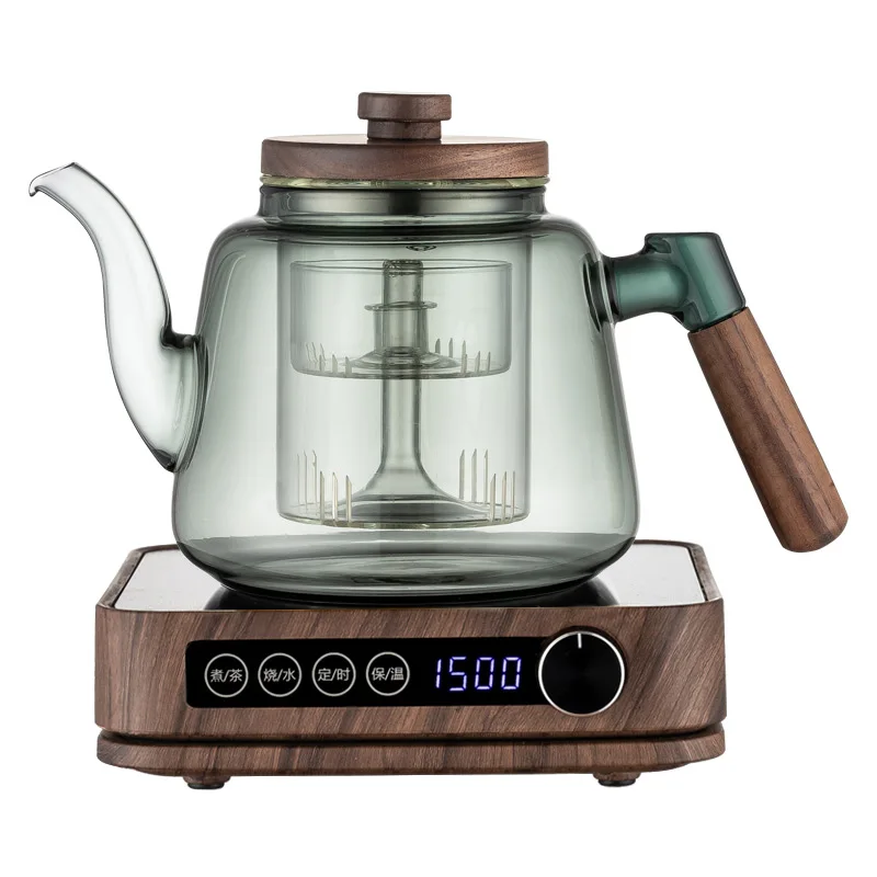 Steaming integrated teapot New glass tea maker Automatic boiling water