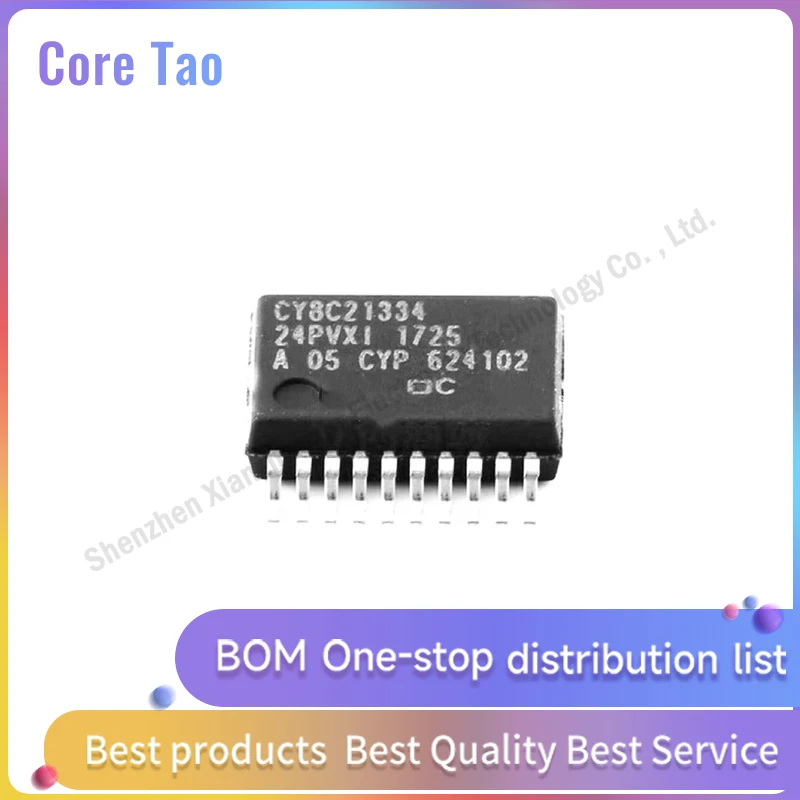 1PCS/LOT  CY8C21334-24PVXI CY8C21334 SSOP20 Microcontroller chips in stock