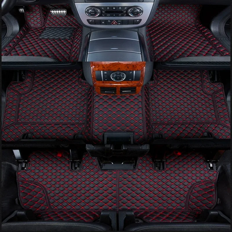 Good quality! Custom special car floor mats for Mercedes Benz R Class W251 6 7 seats 2020-2006 waterproof carpets for R 2015