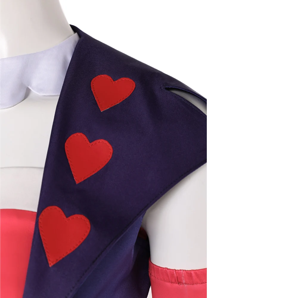 المخملية تأثيري التلفزيون الجحيم نزل 2 زي المرأة فانتازيا فستان الملابس تمويه لعب الأدوار حفلة الهالوين الإناث كرنفال الدعاوى