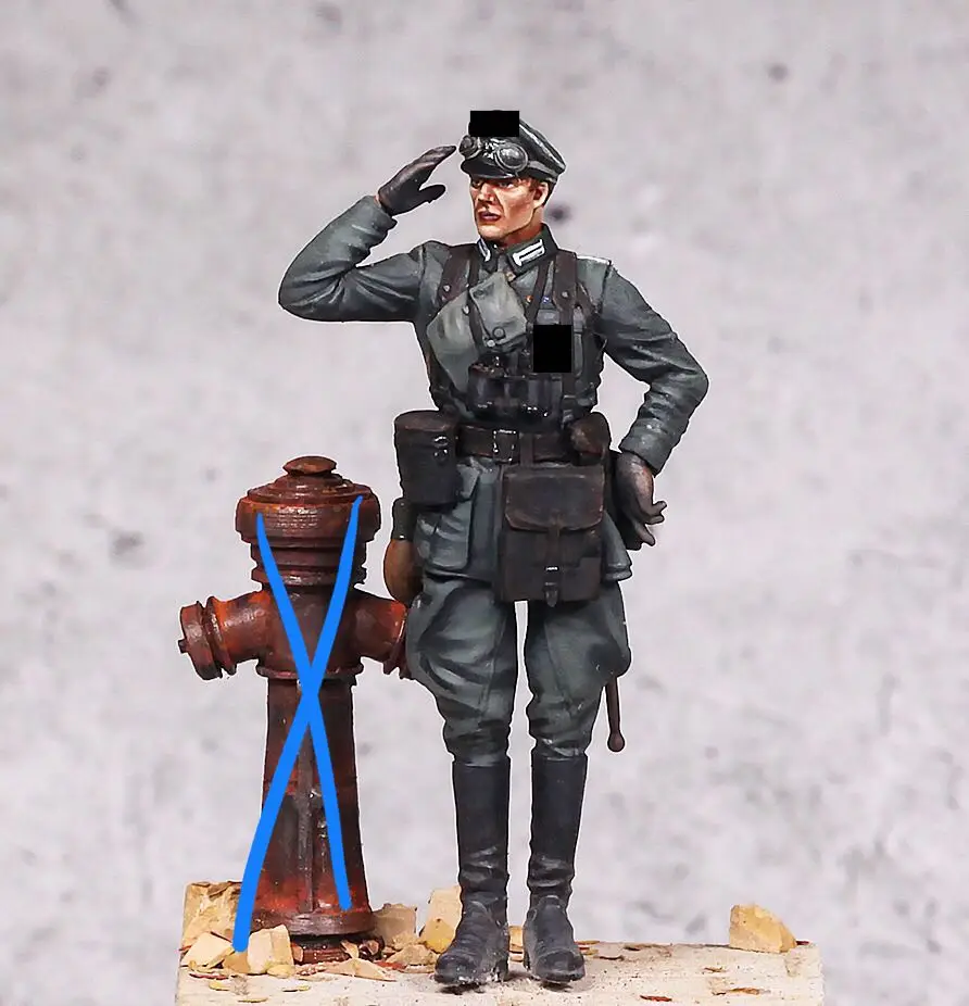 

1/35 фигурка модели из смолы GK, несобранный и Неокрашенный комплект